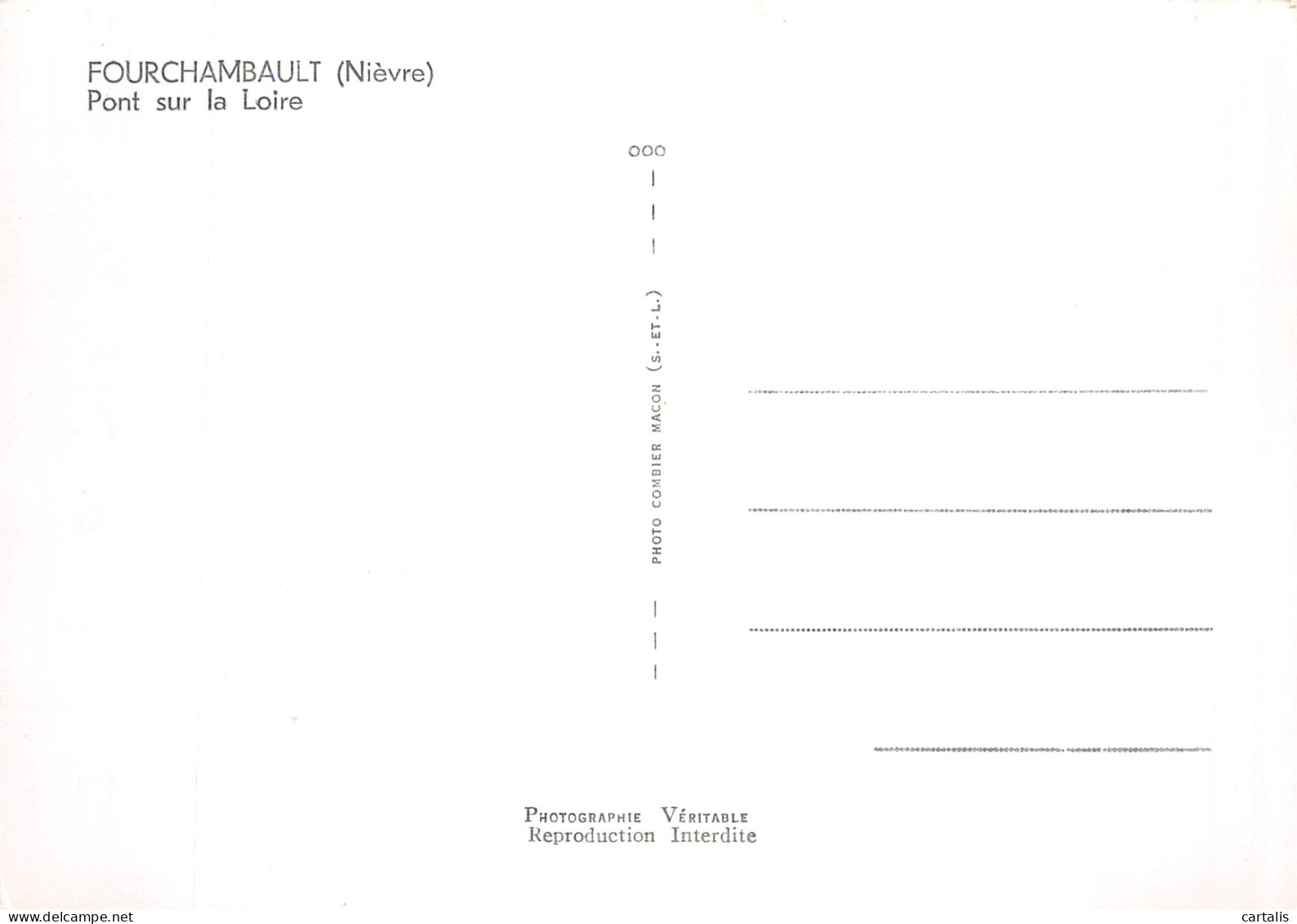 58-FOURCHAMBAULT-N° 4448-A/0099 - Andere & Zonder Classificatie