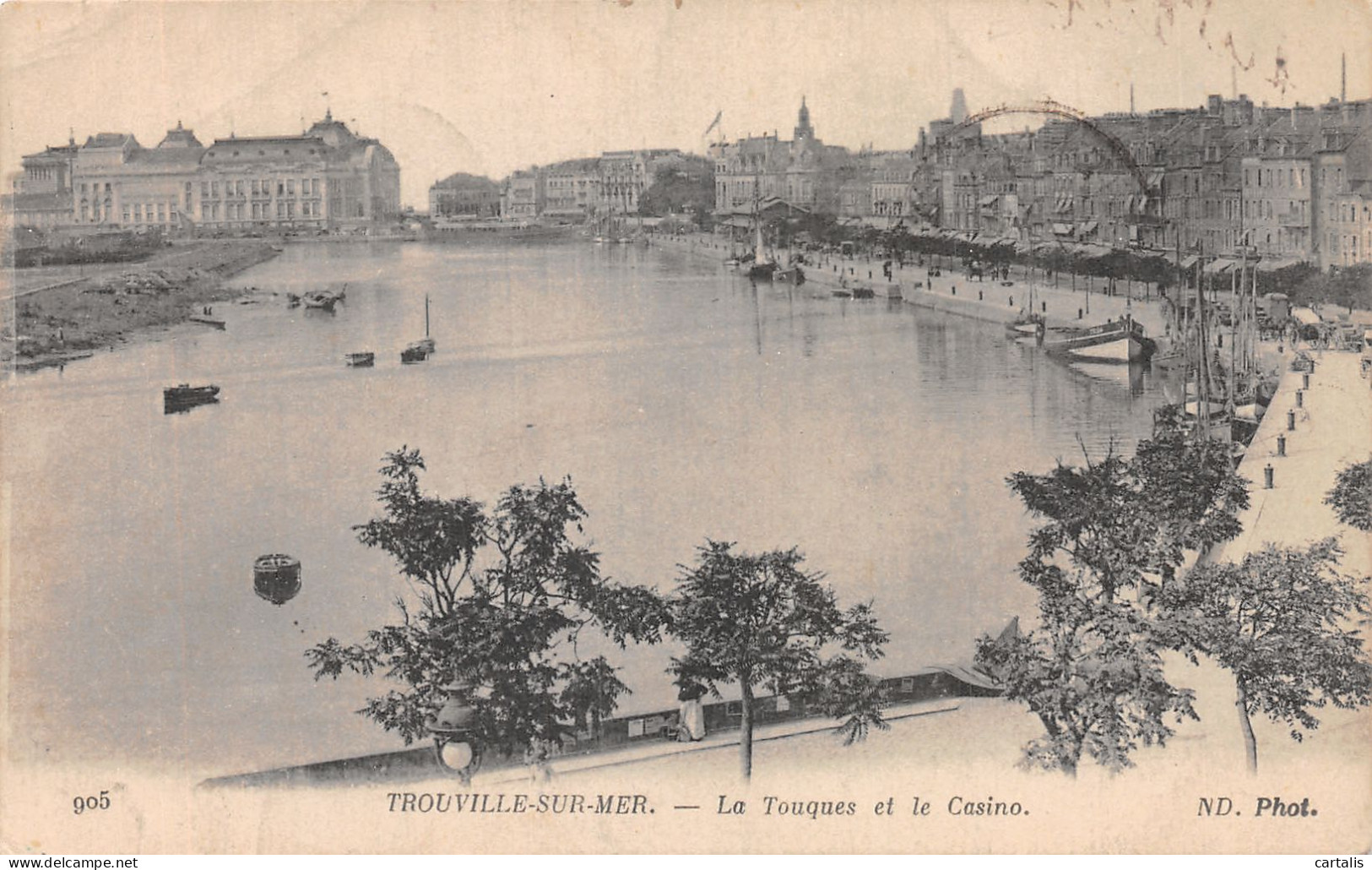 14-TROUVILLE SUR MER-N° 4447-E/0151 - Trouville