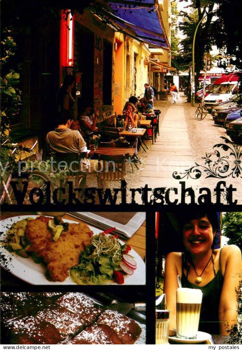 73677553 Friedrichshain Berlin Gaststaette Volckswirtschaft Details Friedrichsha - Autres & Non Classés