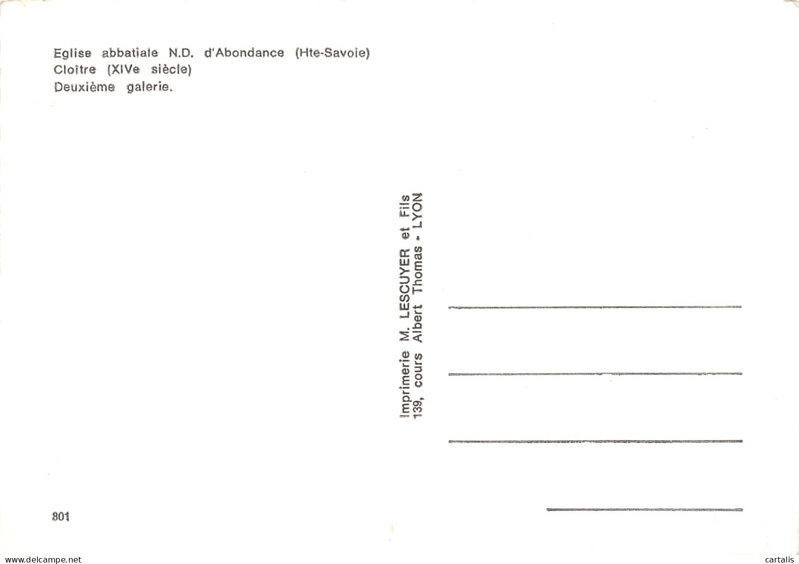 74-ABONDANCE-N° 4448-D/0381 - Abondance