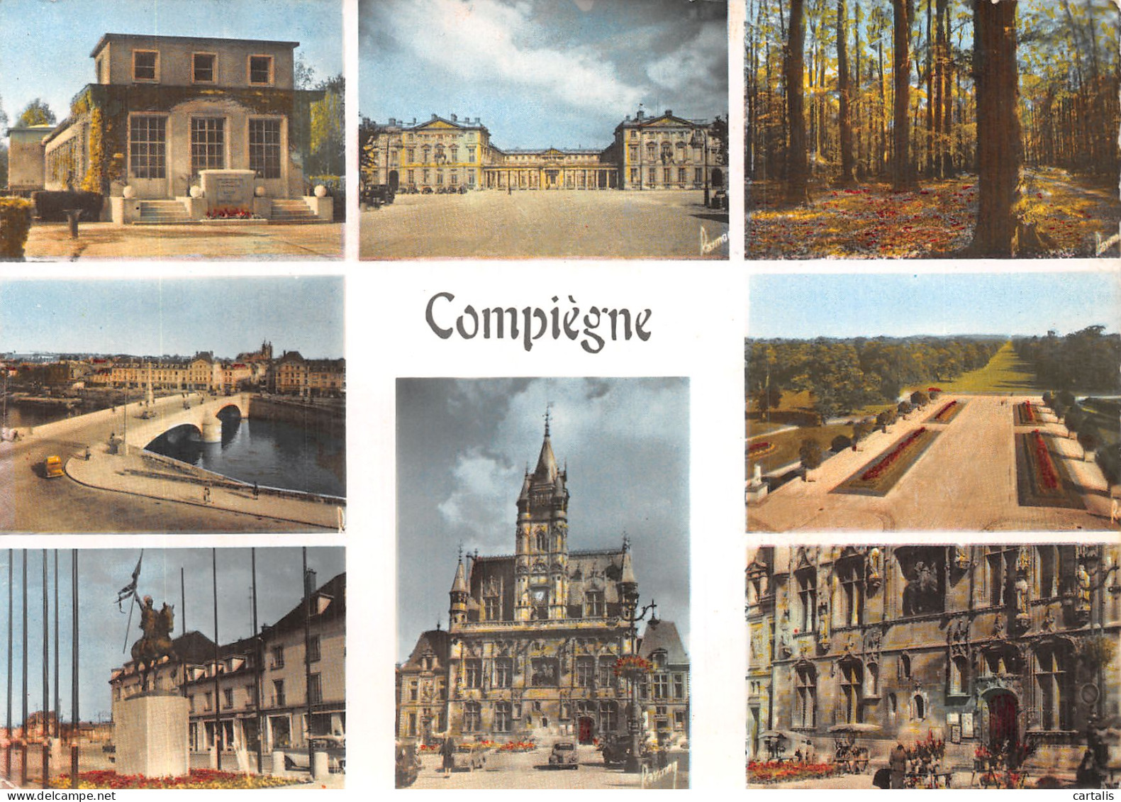 60-COMPIEGNE-N° 4448-C/0185 - Compiegne