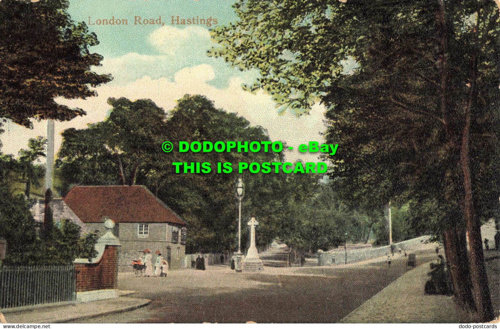 R558095 London Road. Hastings. Empire Series. London No. 221. 1906 - Andere & Zonder Classificatie