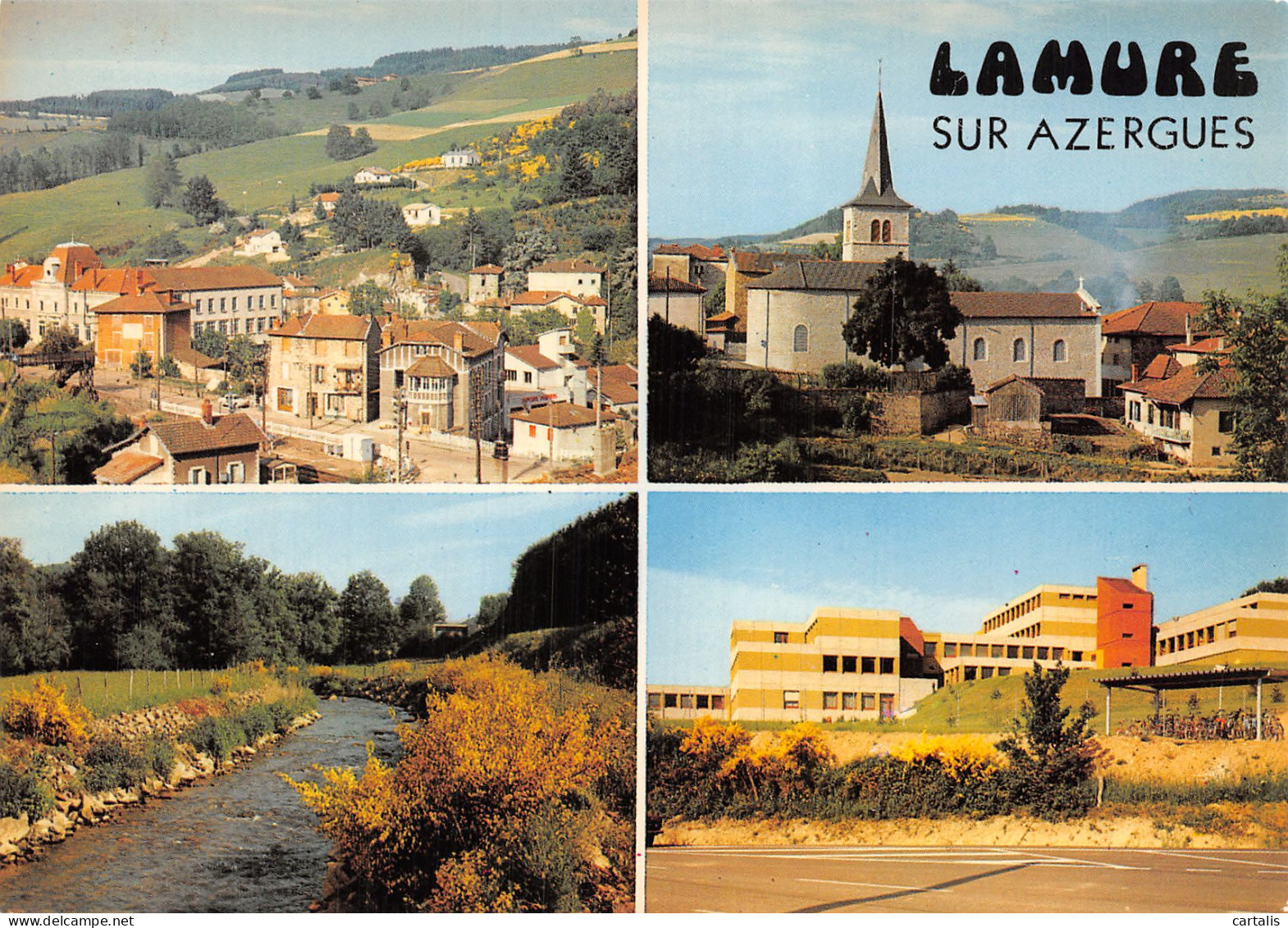 69-LAMURE SUR AZERGUES-N° 4448-B/0329 - Lamure Sur Azergues