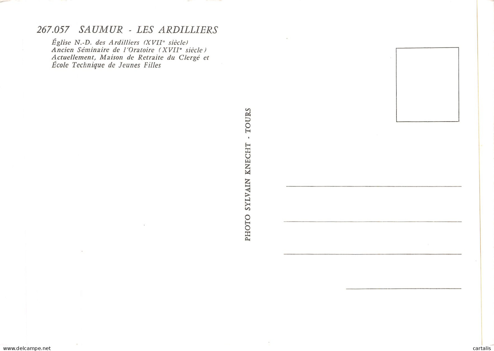 49-SAUMUR LES ARDILLIERS-N° 4448-B/0229 - Saumur