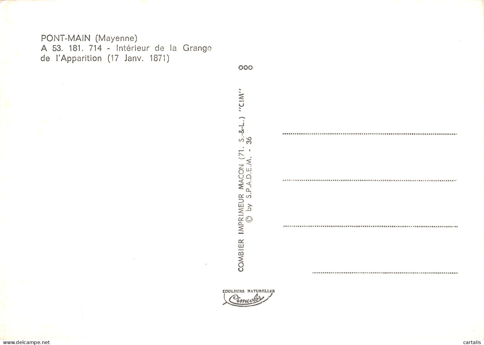 53-PONT MAIN-N° 4448-B/0211 - Other & Unclassified