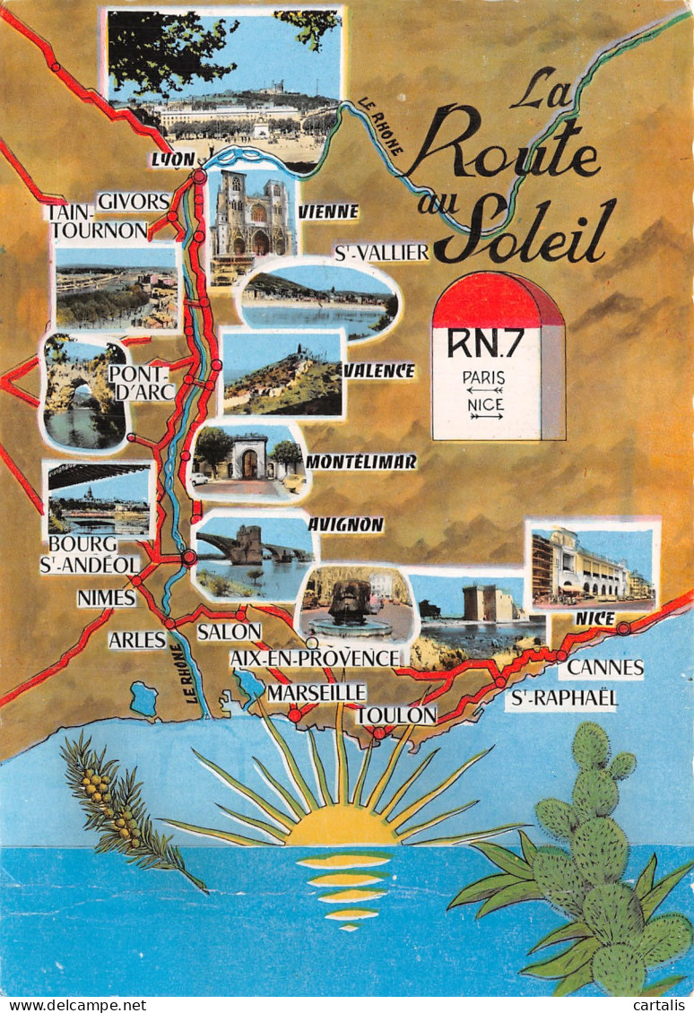 69-LA ROUTE DU SOLEIL-N° 4449-B/0227 - Altri & Non Classificati