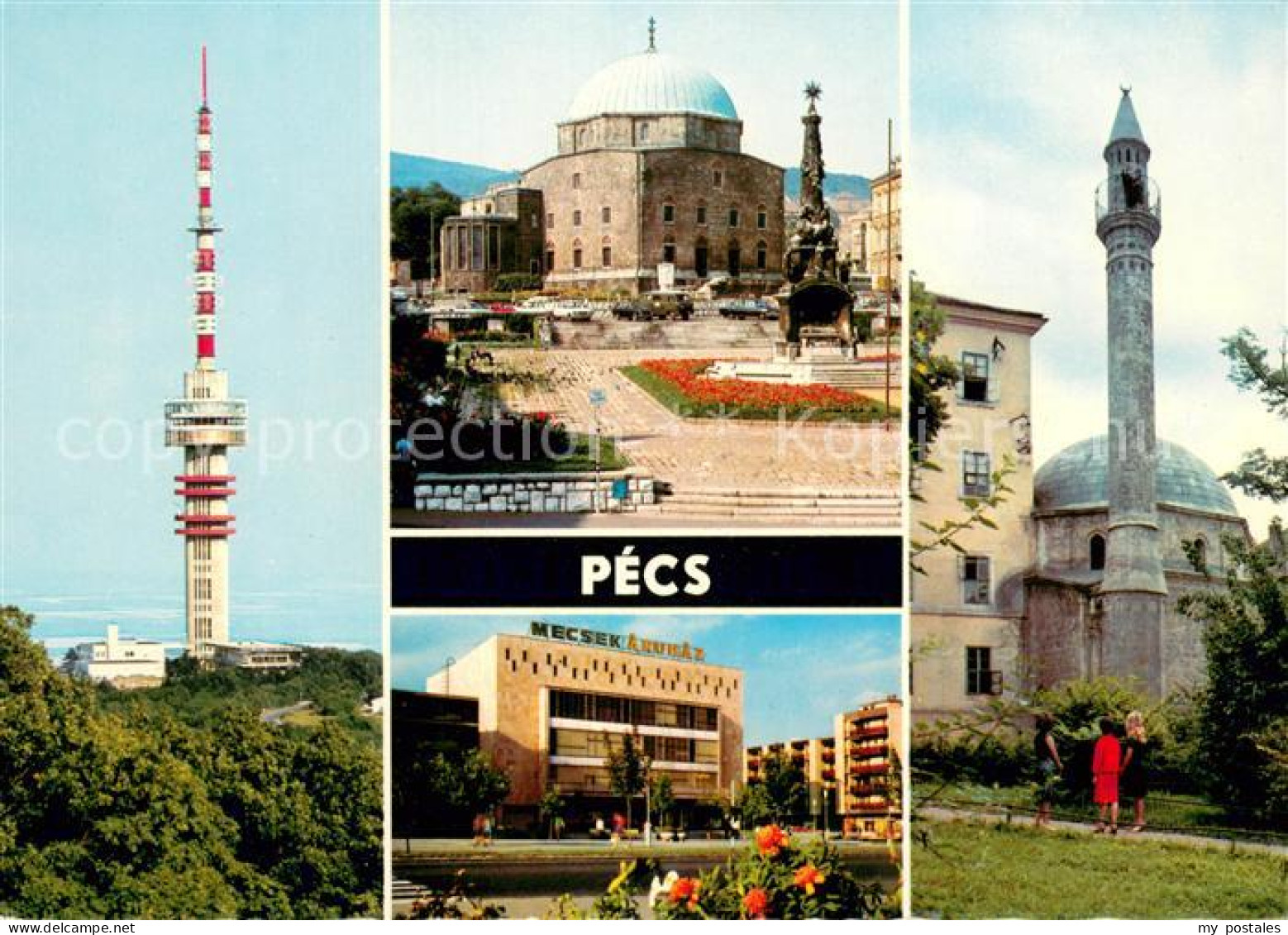 73677528 Pecs Sendeturm Moschee Theater Pecs - Hongrie