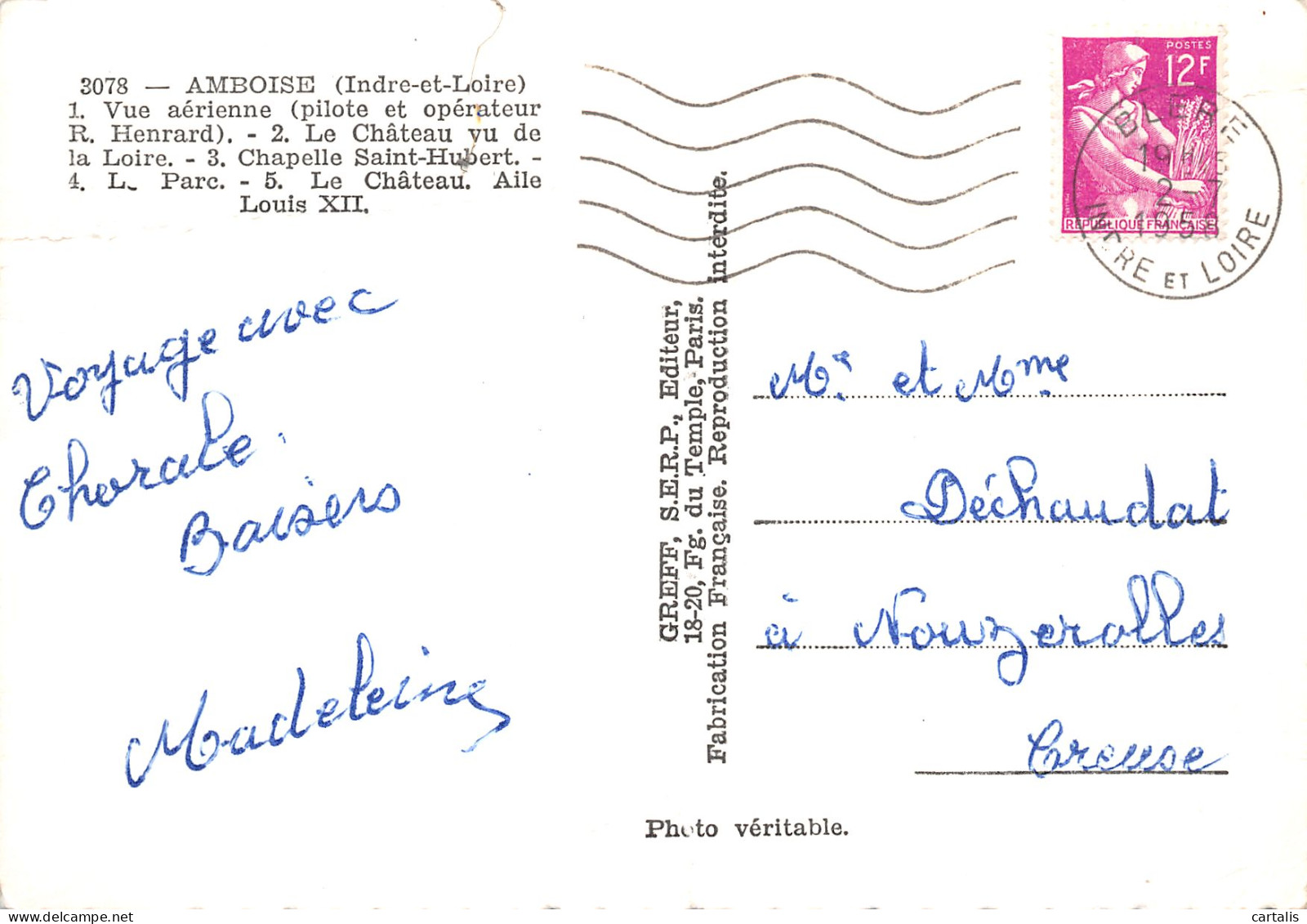 37-AMBOISE-N° 4449-A/0393 - Amboise
