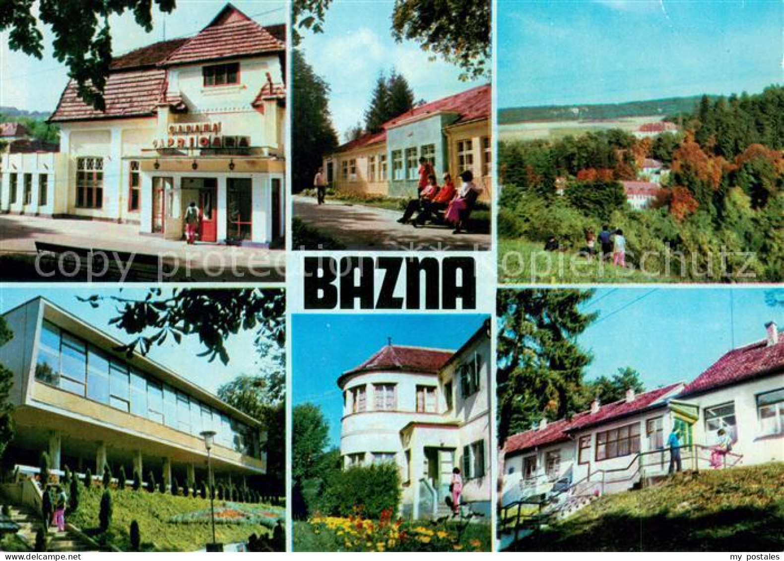 73677521 Bazna Ortsmotive Panorama Bazna - Romania