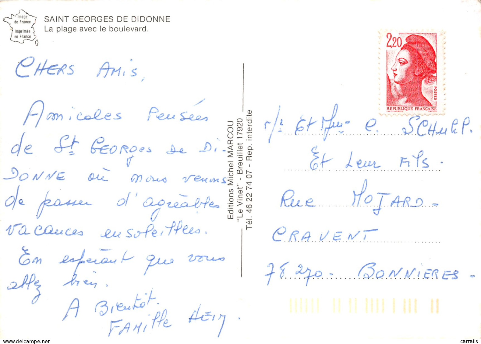 17-SAINT GEORGES DE DIDONNE-N° 4449-A/0163 - Saint-Georges-de-Didonne