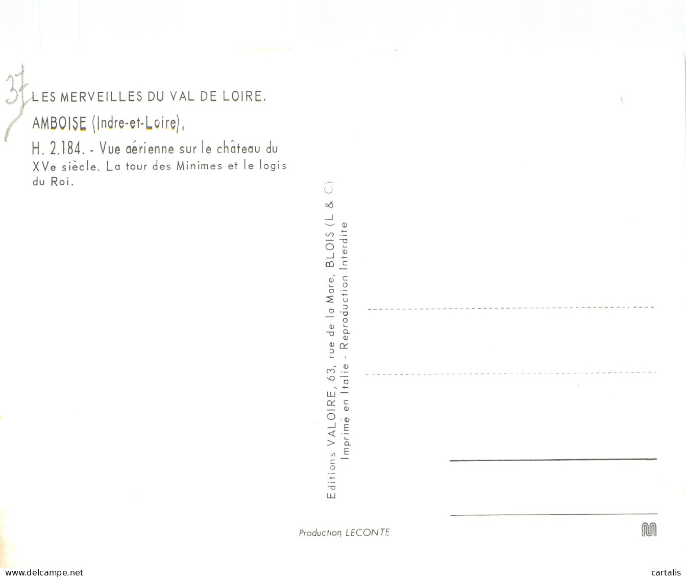 37-AMBOISE-N° 4449-A/0011 - Amboise