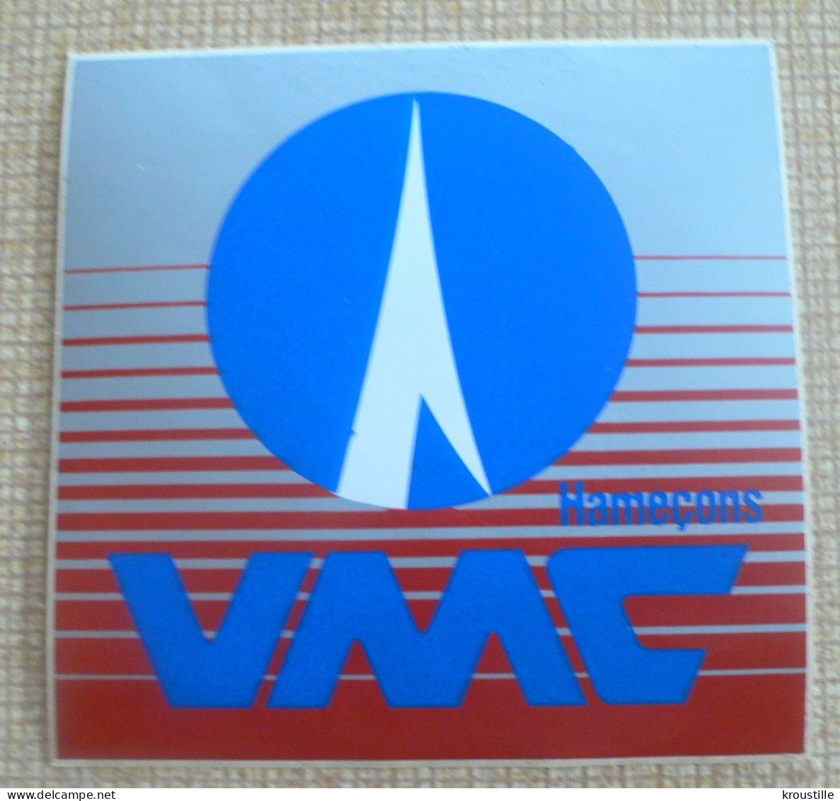 THEME PECHE : AUTOCOLLANT VMC HAMECONS - Stickers