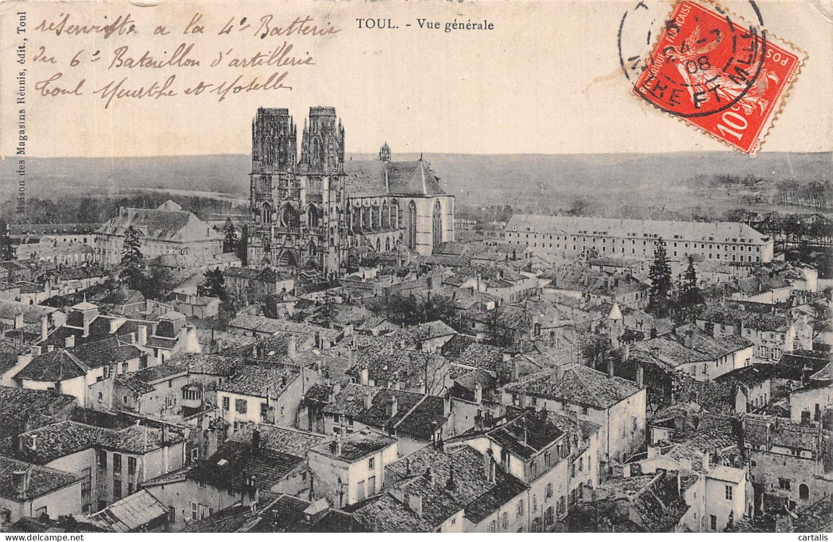 54-TOUL-N° 4448-E/0371 - Toul