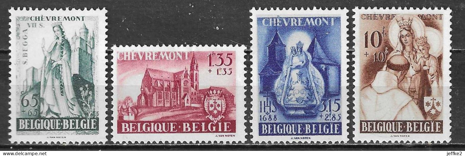 777/80*  Basilique De Chèvremont - Série Complète - MH* - LOOK!!!! - Unused Stamps