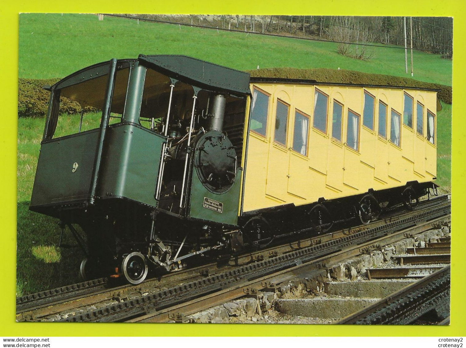 LUCERNE PILATUSBAHN Automotrice à Vapeur Bhm Exposée Au Musée Suisse Des Transports - Luzern