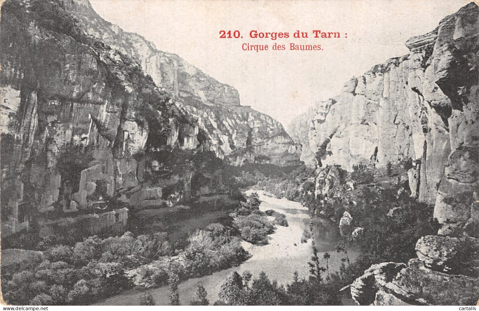 48-GORGES DU TARN CIRQUE DES BAUMES-N° 4448-E/0211 - Gorges Du Tarn