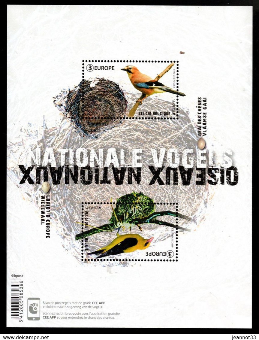 BF 278 EUROPA : Oiseaux Nationaux - 2002-… (€)