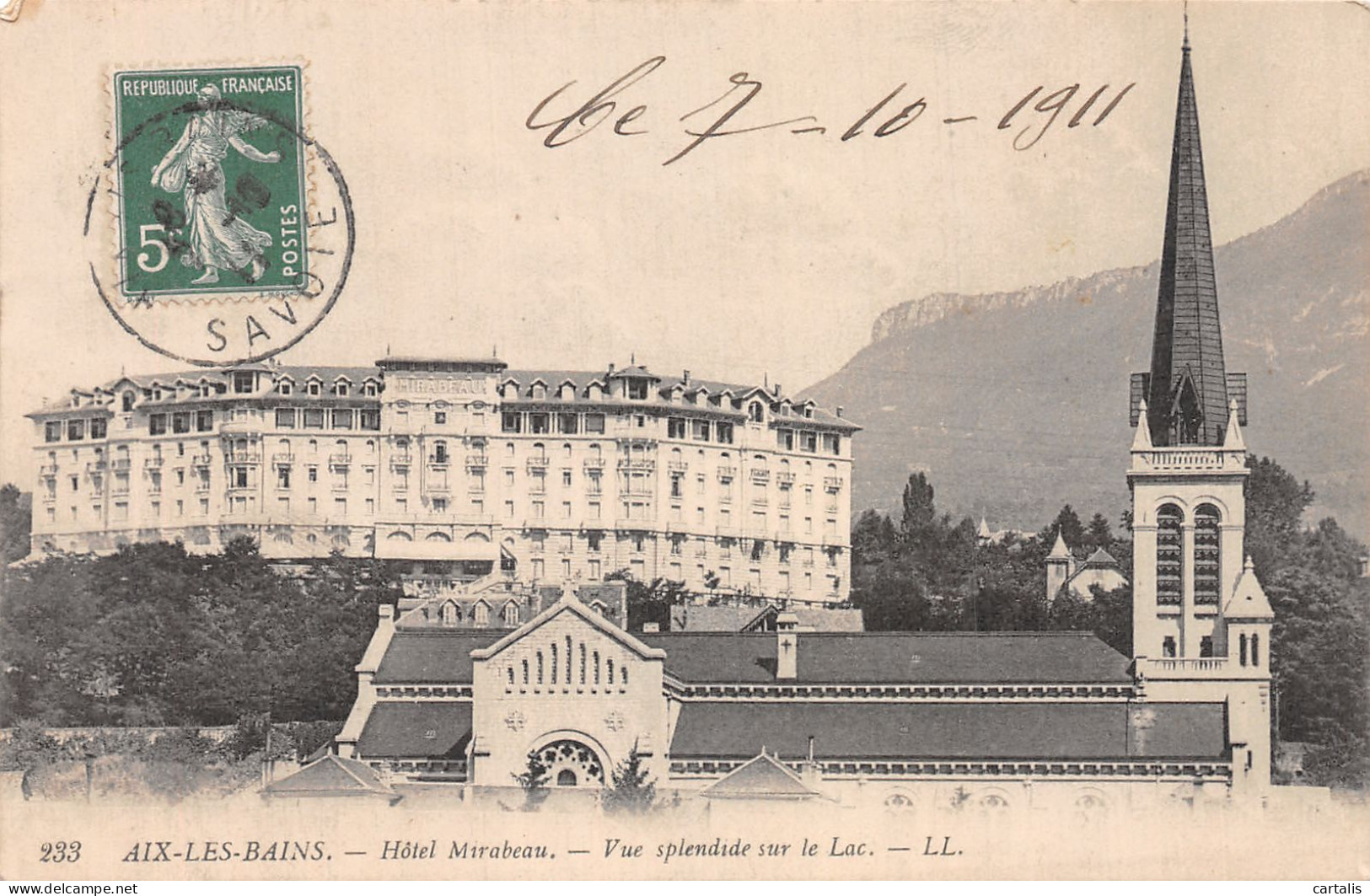 73-AIX LES BAINS-N° 4449-E/0049 - Aix Les Bains