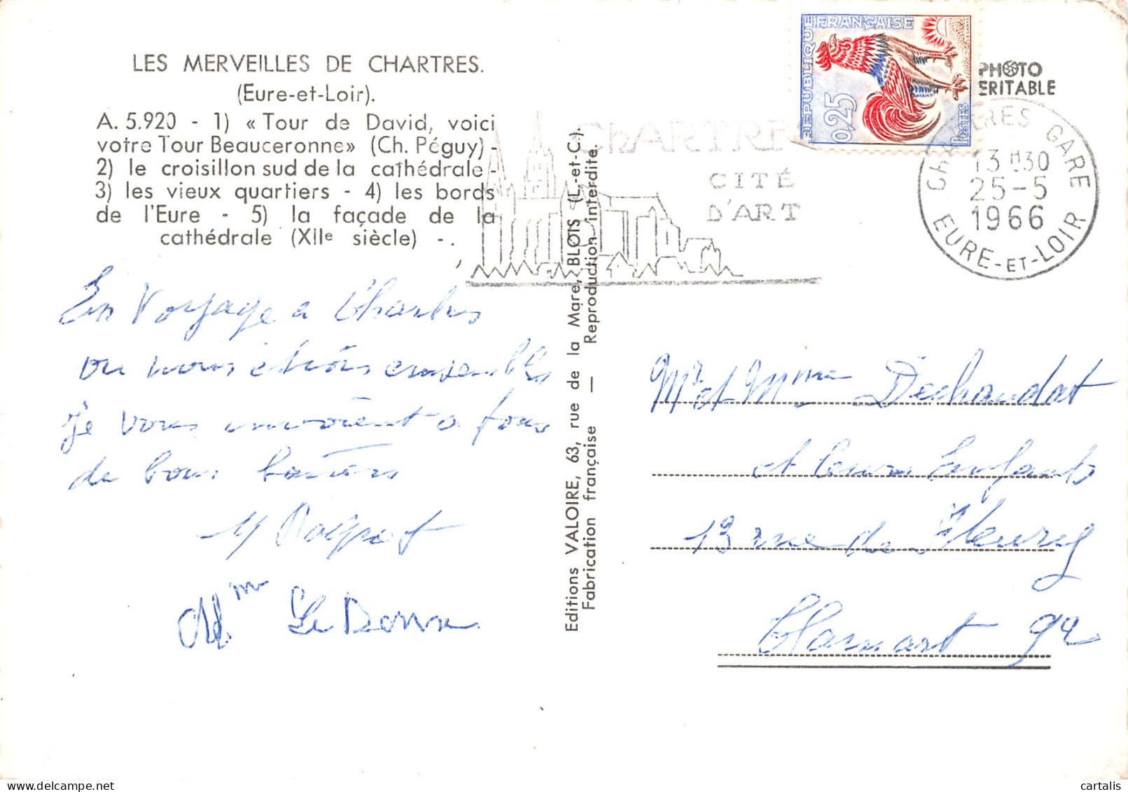 28-CHARTRES-N° 4449-D/0323 - Chartres