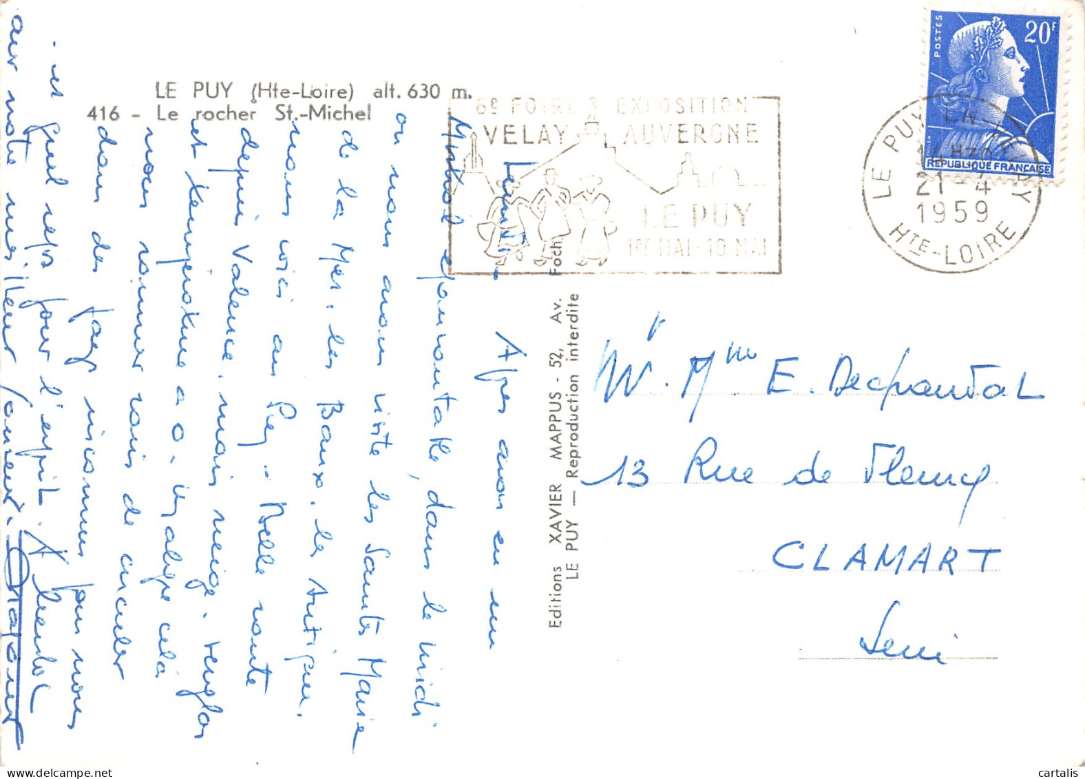 43-LE PUY-N° 4449-D/0229 - Other & Unclassified