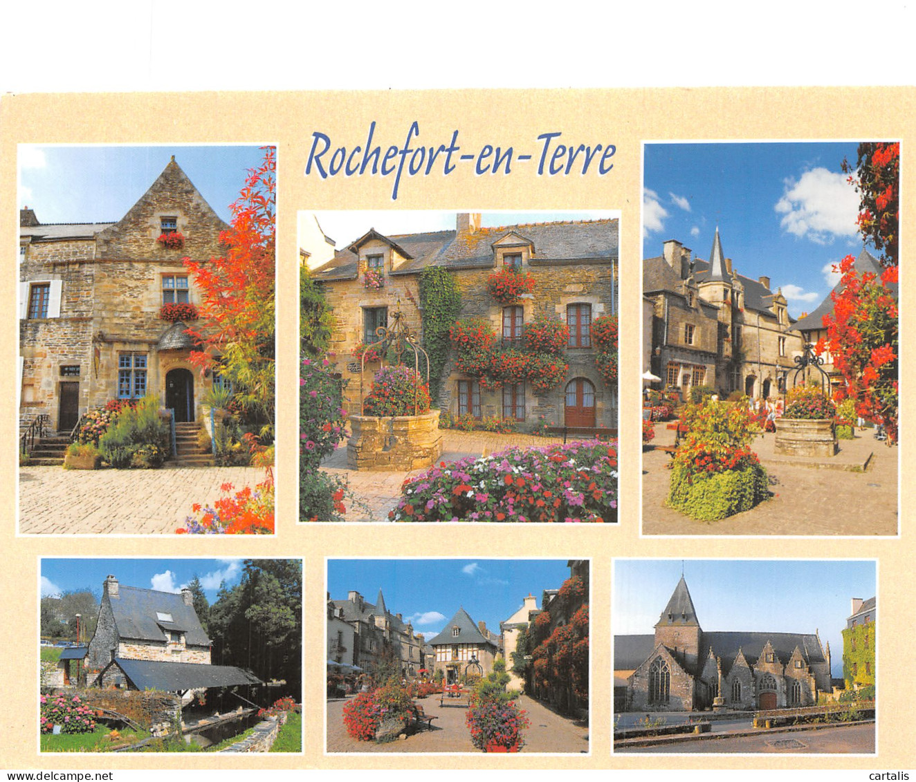56-ROCHEFORT EN TERRE-N° 4449-D/0151 - Rochefort En Terre