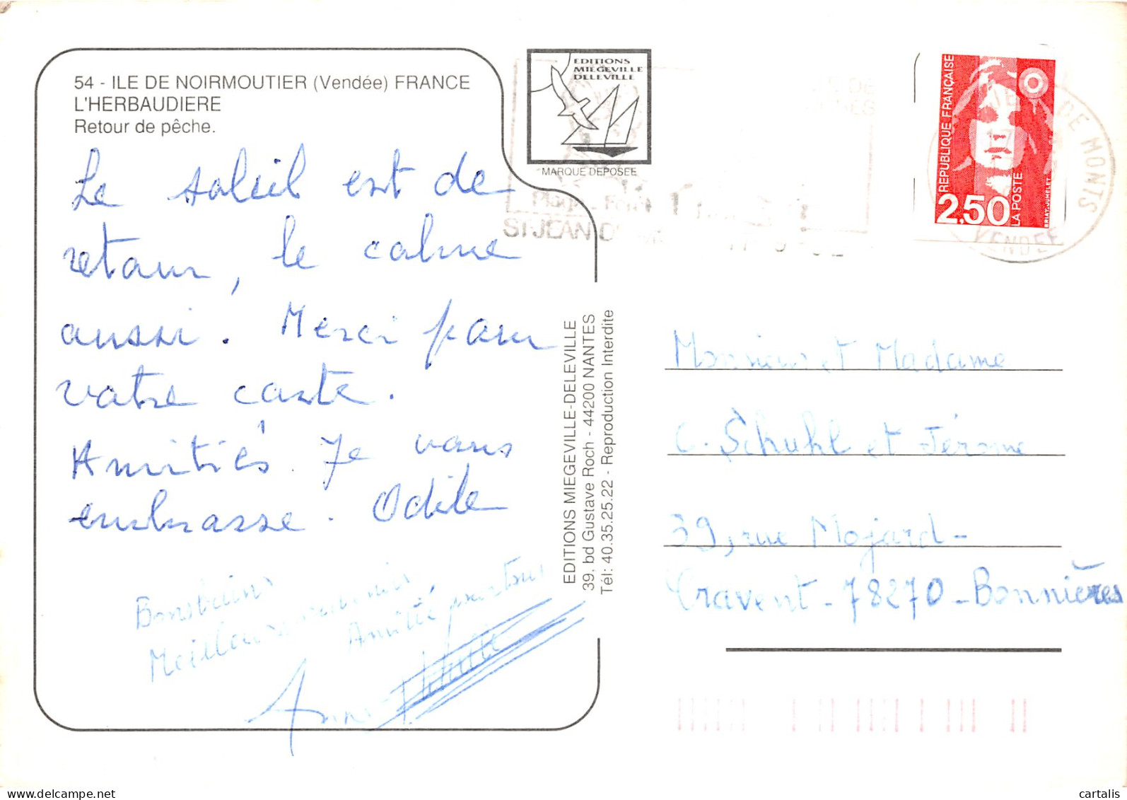 85-NOIRMOUTIER-N° 4449-D/0117 - Noirmoutier