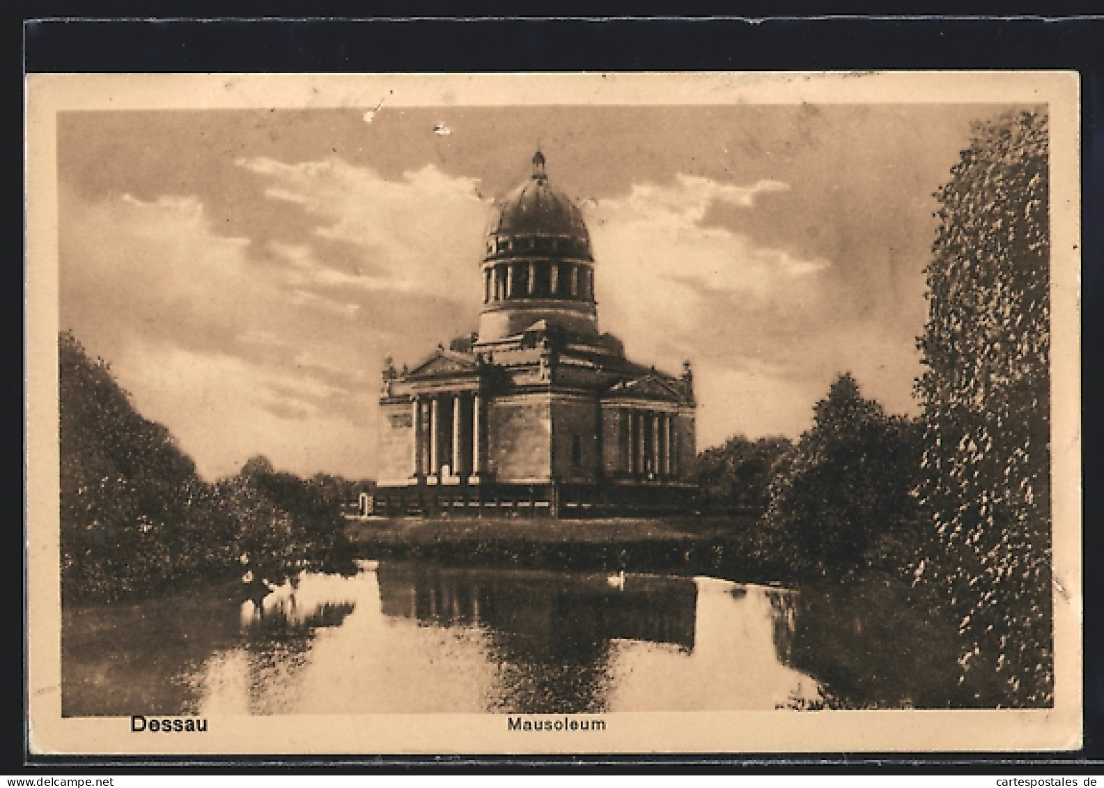 AK Dessau, Mausoleum  - Dessau