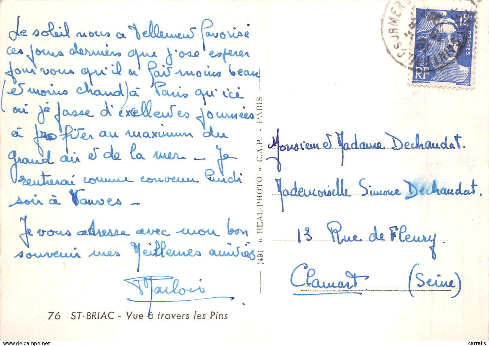 35-SAINT BRIAC-N° 4449-C/0325 - Saint-Briac