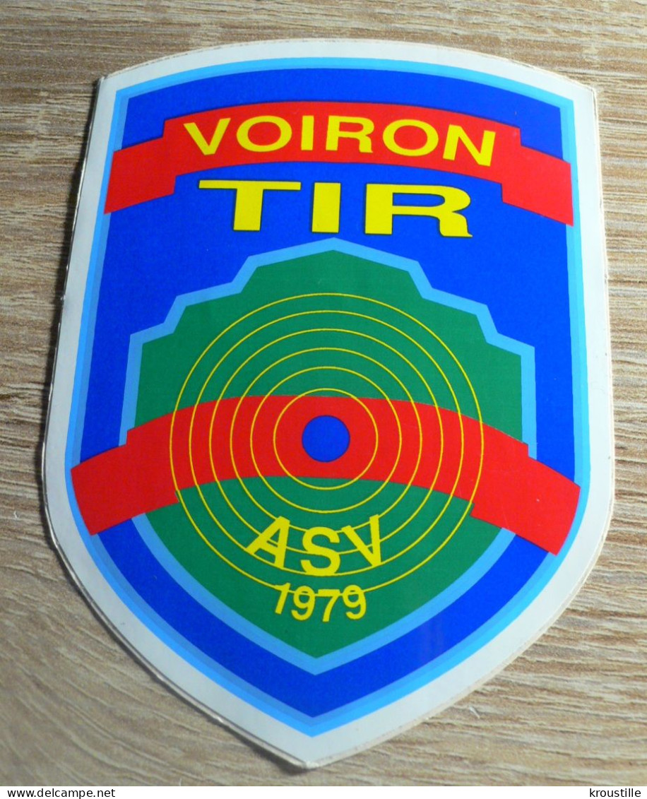 AUTOCOLLANT VOIRON TIR - TIR SPORTIF - Stickers