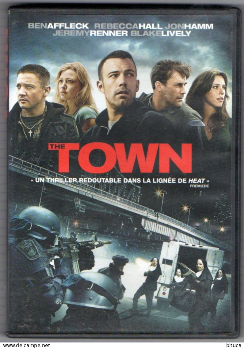 DVD THE TOWN BEN AFFLECK JEREMY RENNER BLAKE LIVELY TRèS BON ETAT - Policíacos