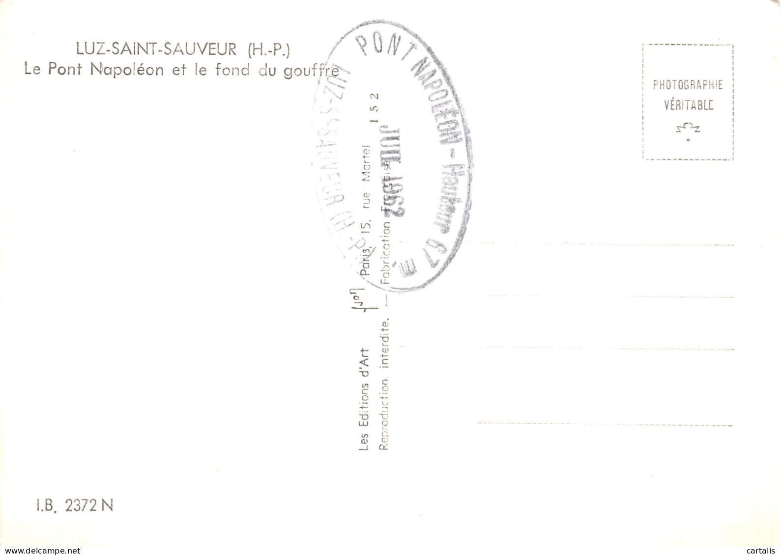 65-LUZ SAINT SAUVEUR-N° 4449-C/0047 - Luz Saint Sauveur