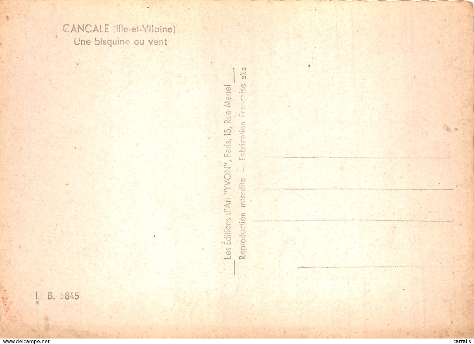 35-CANCALE-N° 4449-B/0319 - Cancale