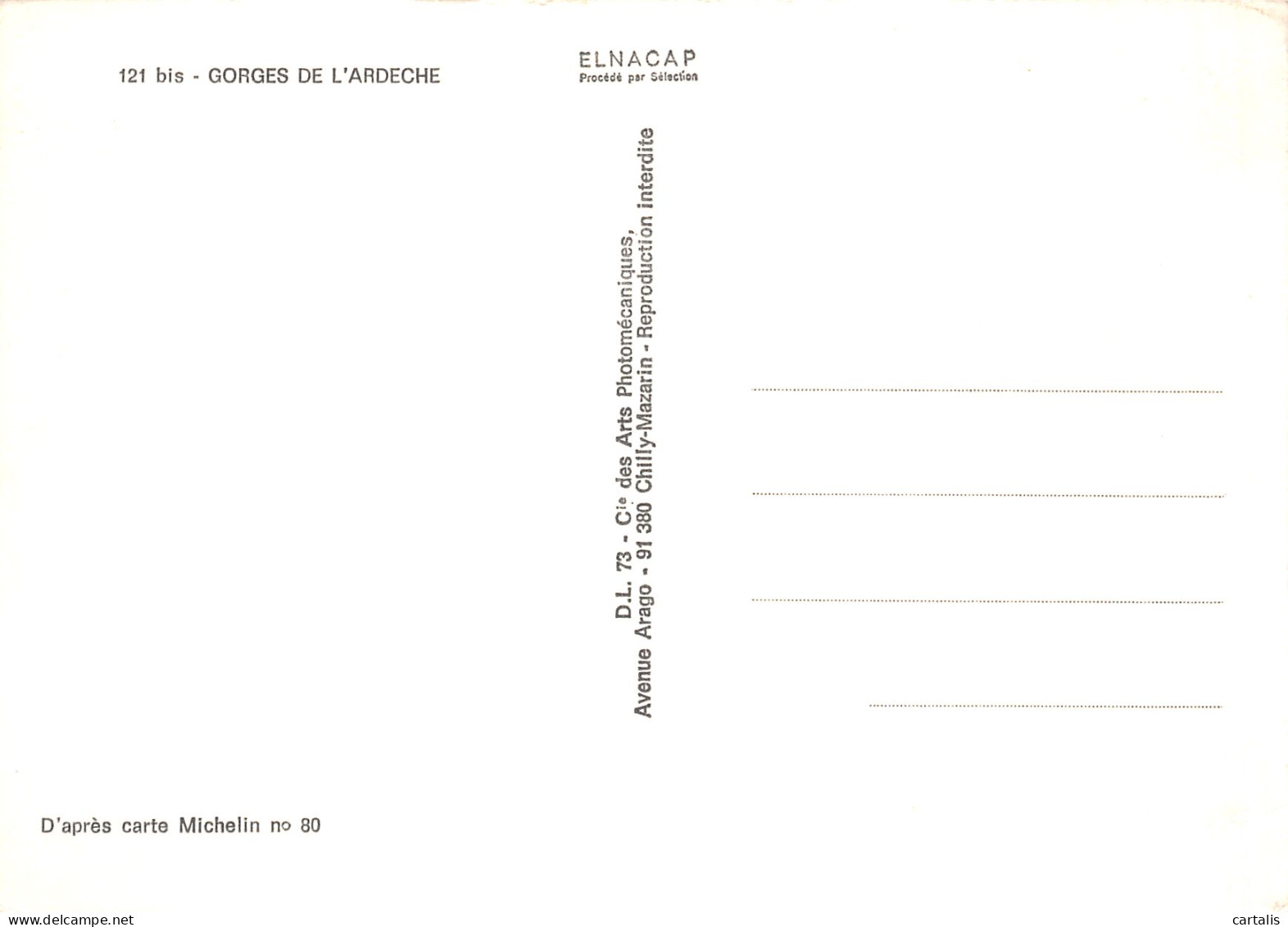 07-GORGES DE L ARDECHE-N° 4449-B/0293 - Other & Unclassified