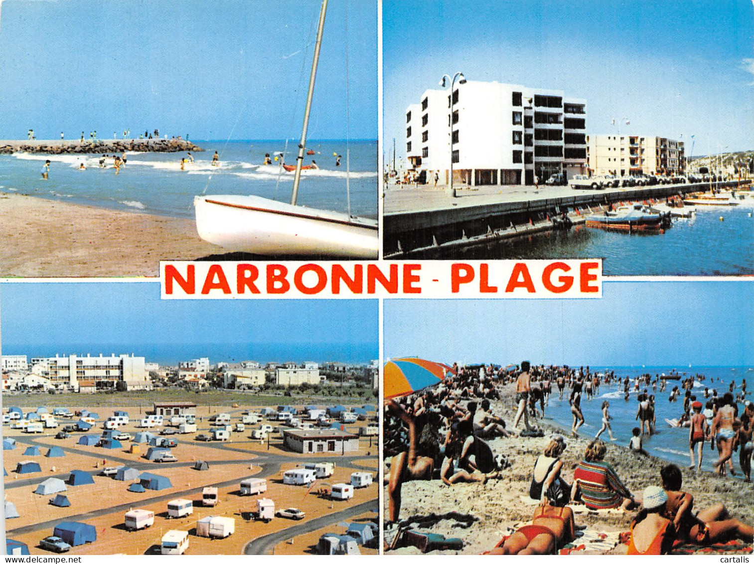 11-NARBONNE PLAGE-N° 4450-B/0291 - Narbonne