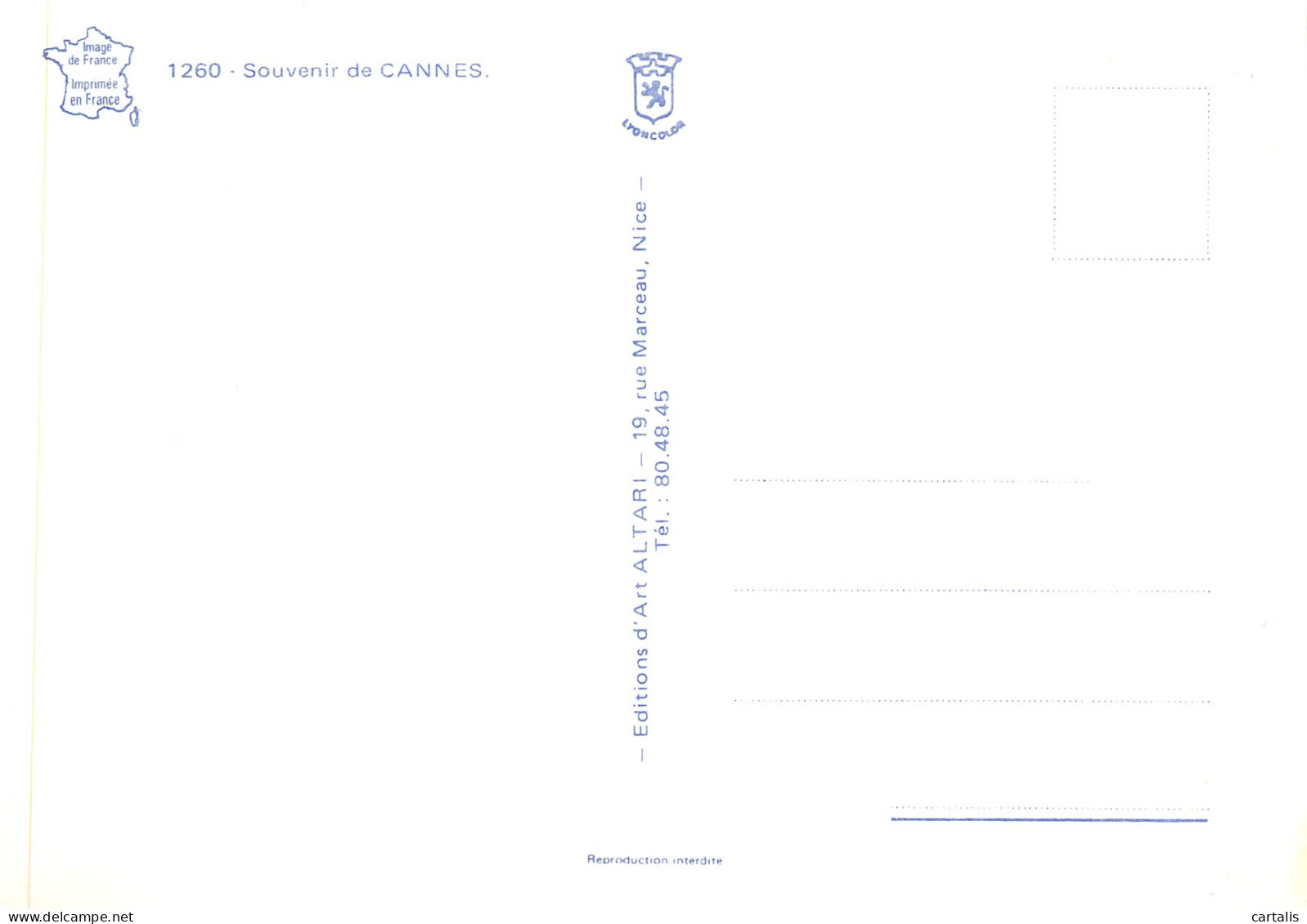 06-CANNES-N° 4450-B/0267 - Cannes