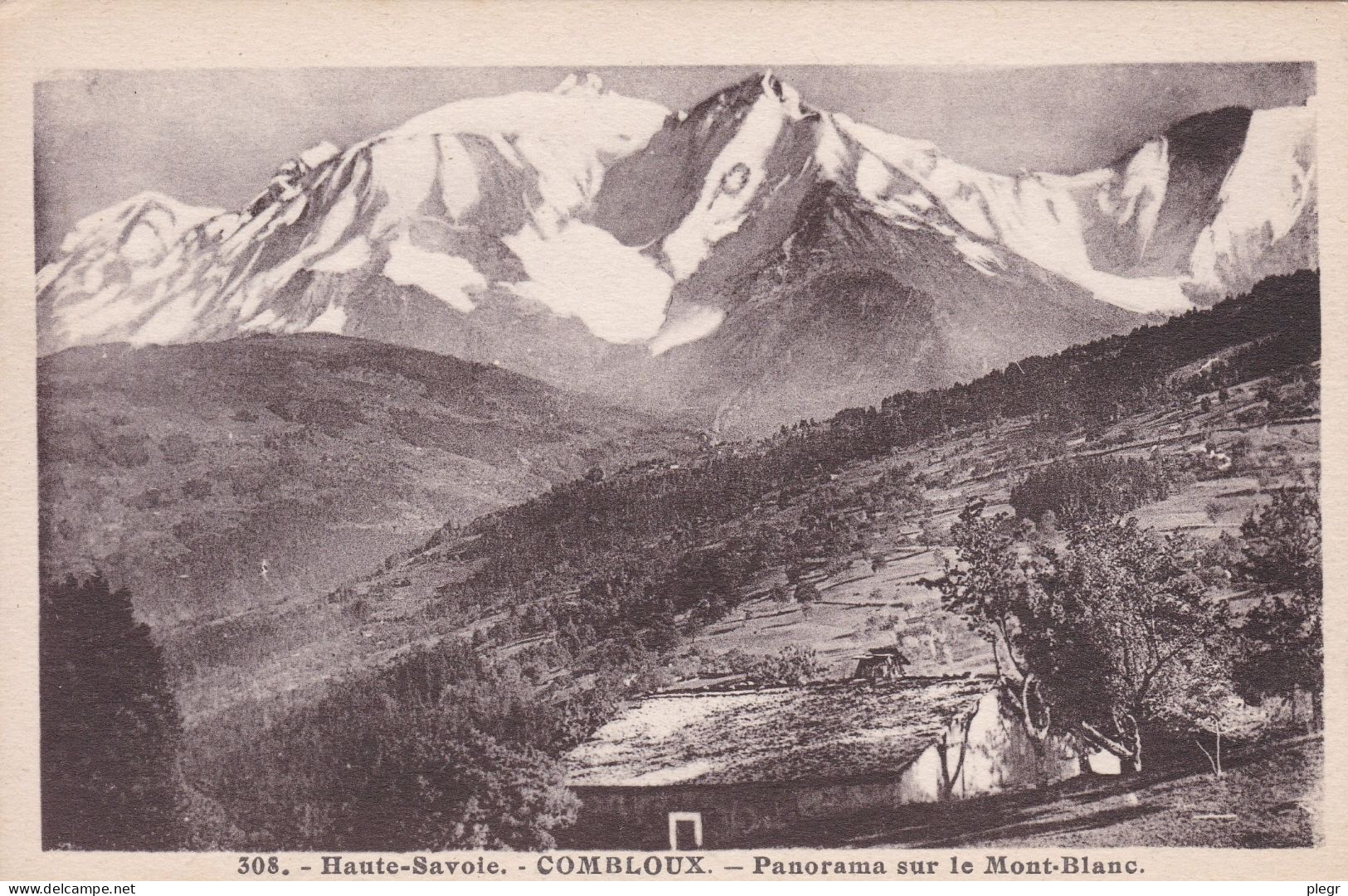 74083 01 01#0+16 - COMBLOUX - PANORAMA SUR LE MONT BLANC - Combloux