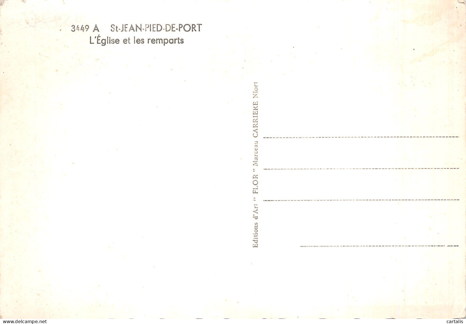 64-SAINT JEAN PIED DE PORT-N° 4450-A/0085 - Saint Jean Pied De Port