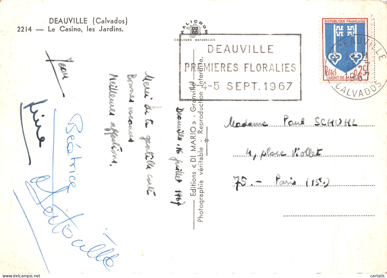14-DEAUVILLE-N° 4450-A/0067 - Deauville
