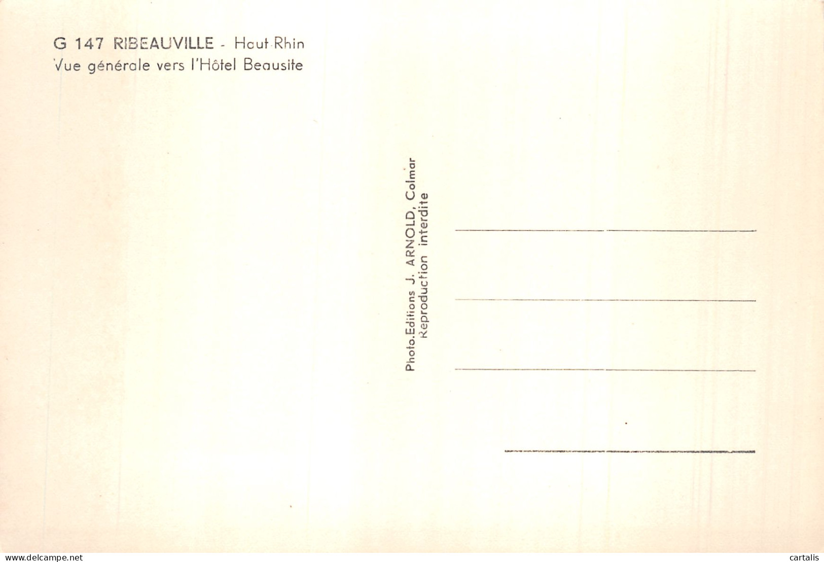 68-RIBEAUVILLE-N° 4450-A/0007 - Ribeauvillé