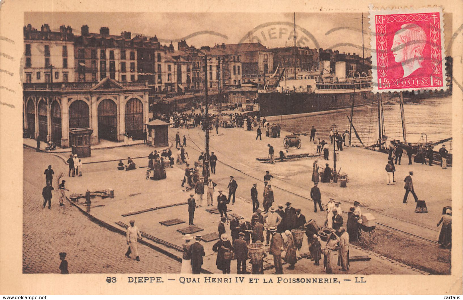 76-DIEPPE-N° 4449-E/0365 - Dieppe