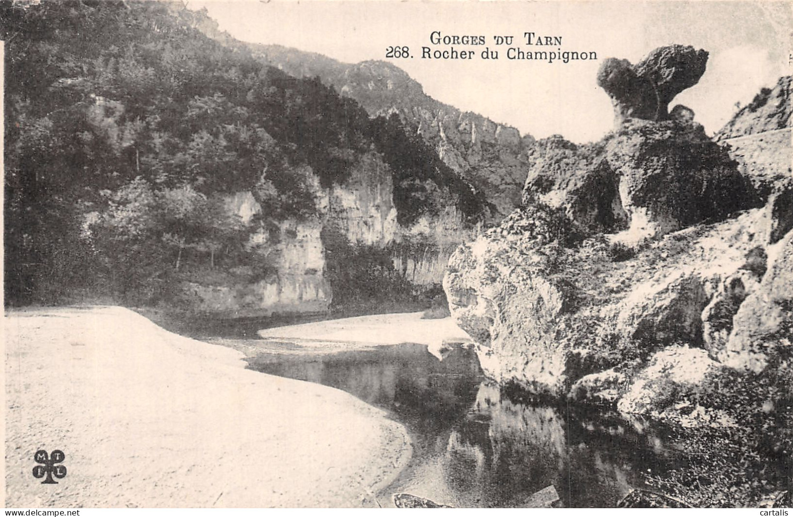 48-LES GORGES DU TARN-N° 4449-E/0251 - Other & Unclassified