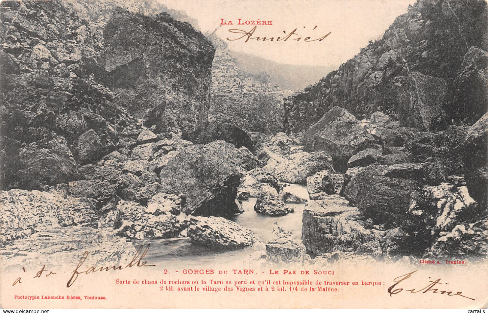 48-GORGES DU TARN-N° 4449-E/0119 - Gorges Du Tarn