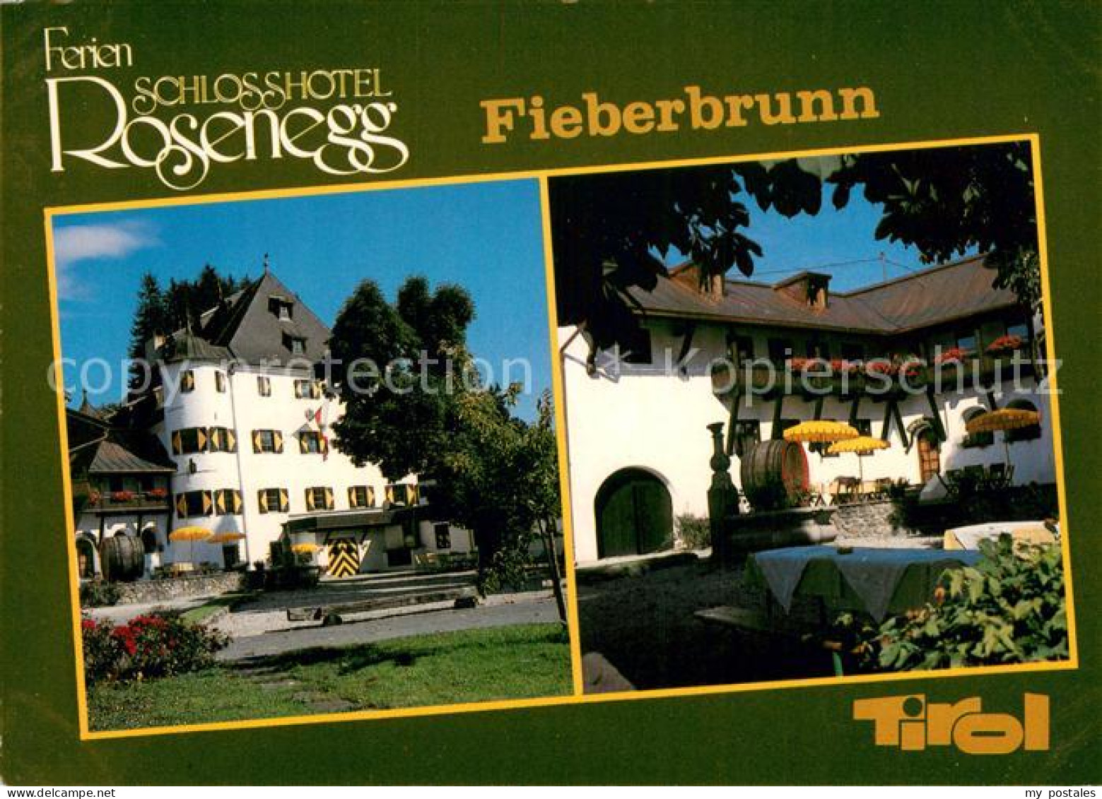 73677424 Fieberbrunn Tirol Schlosshotel Rosenegg Restaurant Weinfassl Fieberbrun - Sonstige & Ohne Zuordnung