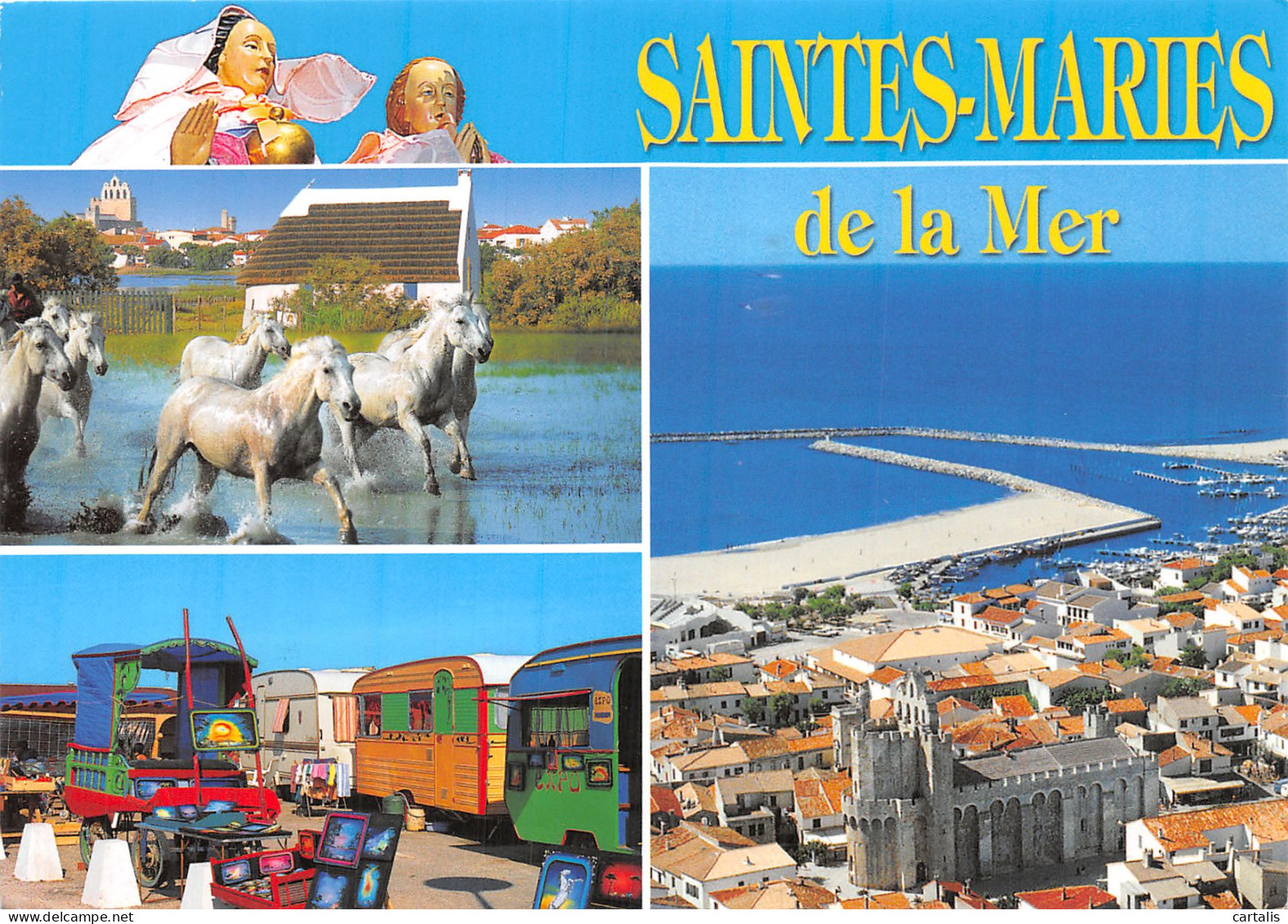 13-LES SAINTES MARIES DE LA MER-N° 4450-D/0127 - Saintes Maries De La Mer