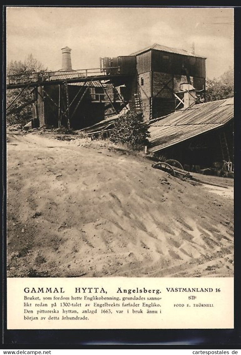 AK Gammal Hytta, Ängelsberg  - Schweden