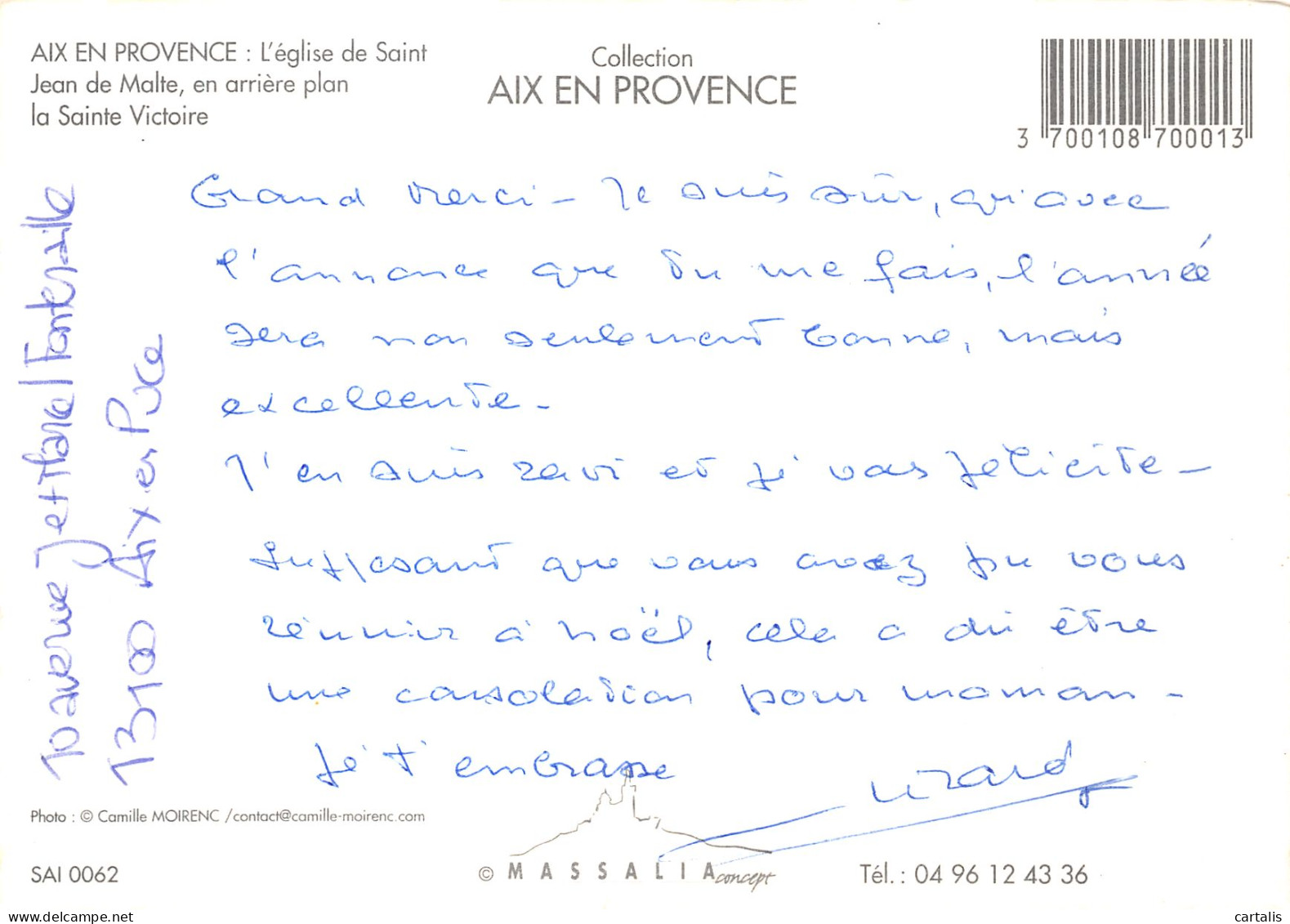 13-AIX EN PROVENCE-N° 4450-D/0057 - Aix En Provence