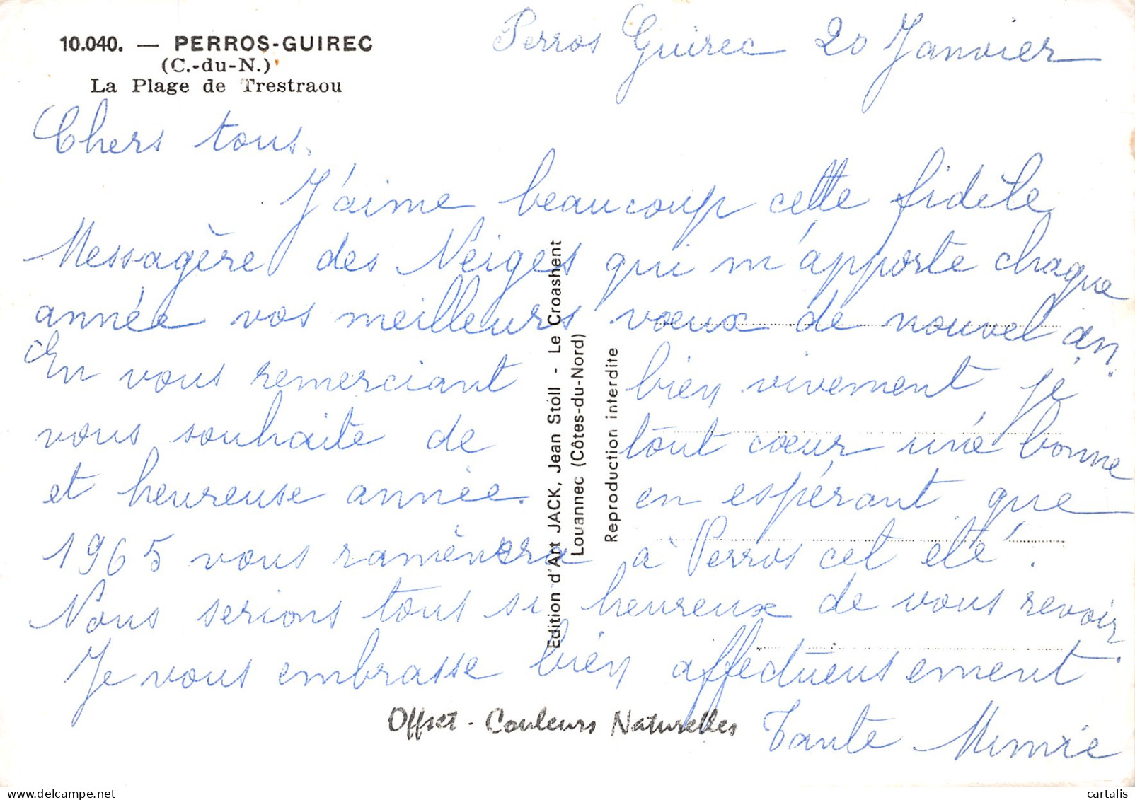 22-PERROS GUIREC-N° 4450-C/0177 - Perros-Guirec