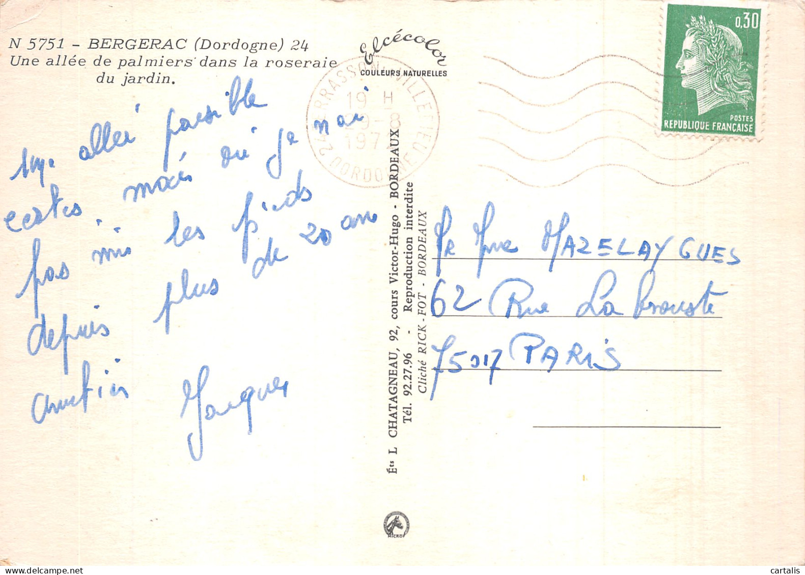 24-BERGERAC-N° 4450-B/0367 - Bergerac