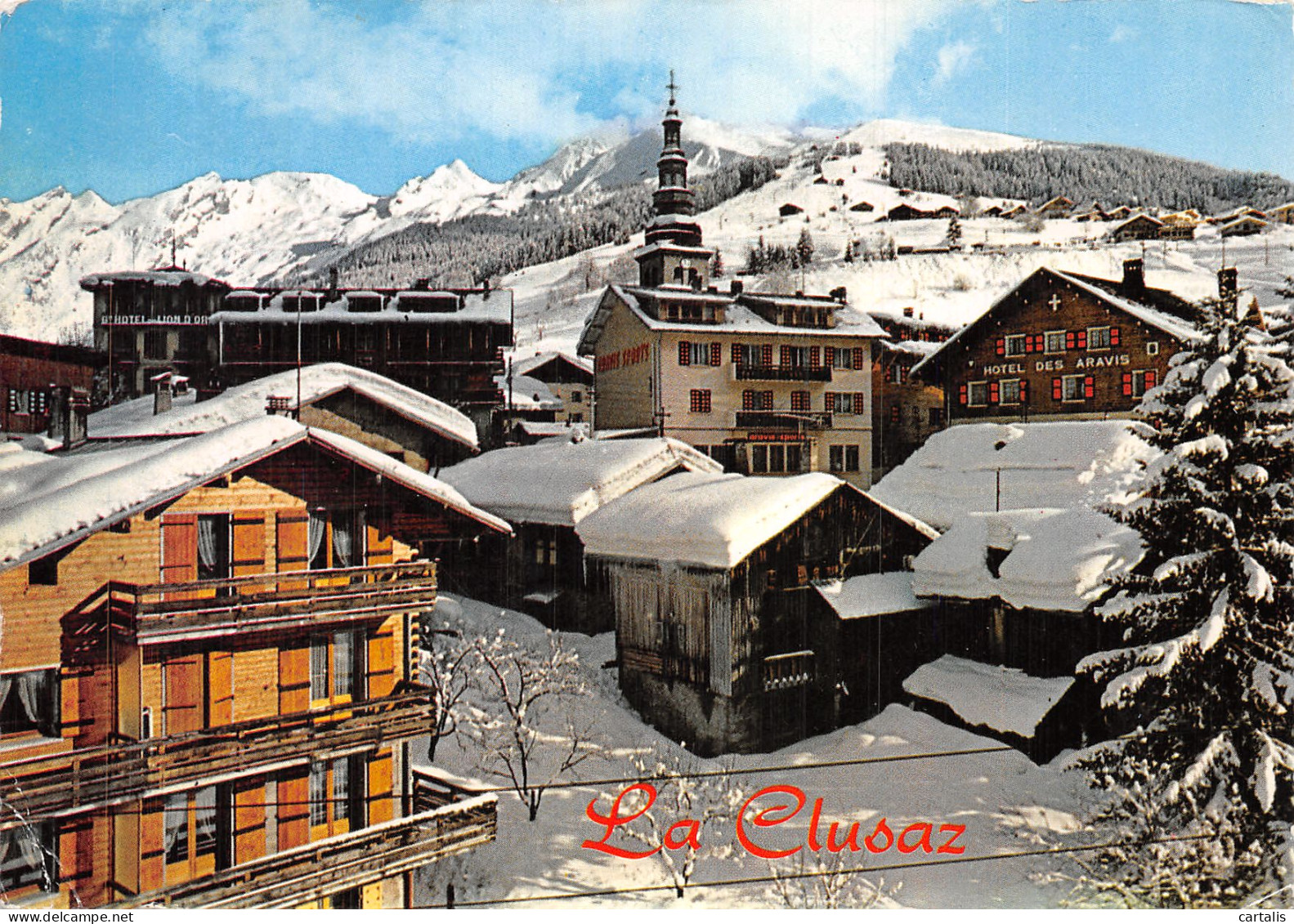 74-LA CLUSAZ-N° 4451-B/0353 - La Clusaz