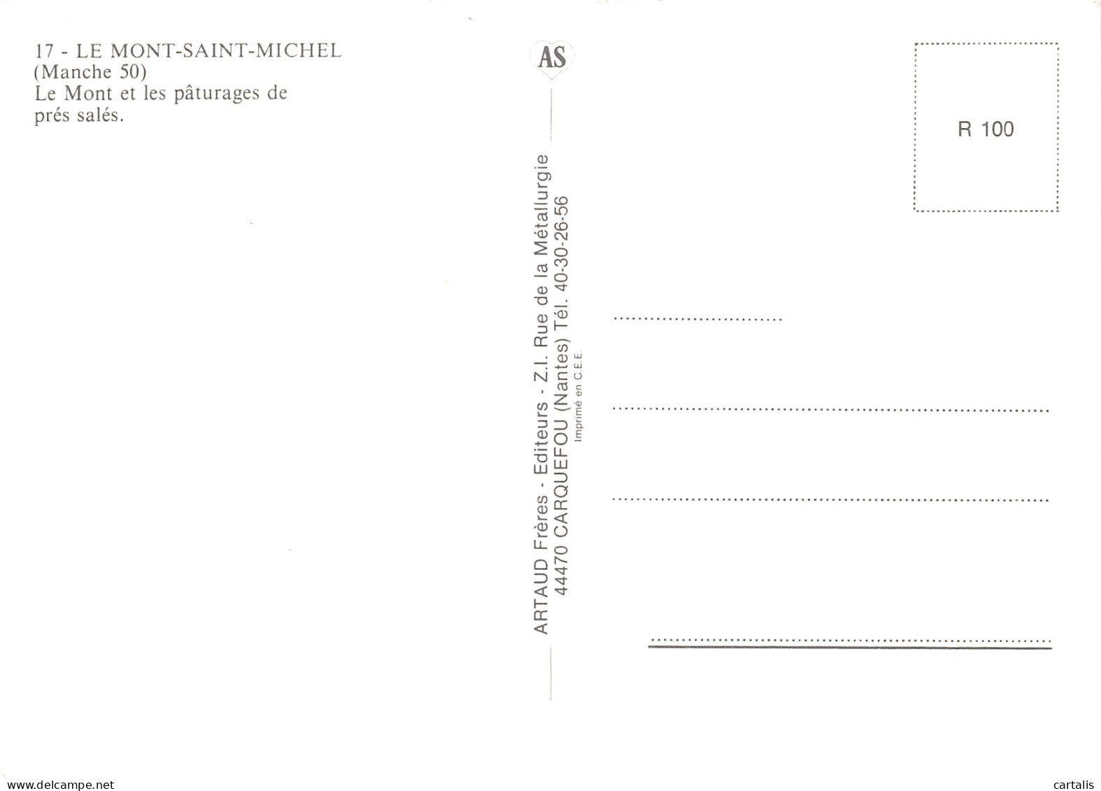 50-MONT SAINT MICHEL-N° 4451-B/0329 - Le Mont Saint Michel